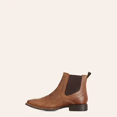 Roper Men's Magnum Brown Wide Square Toe Chelsea Boots