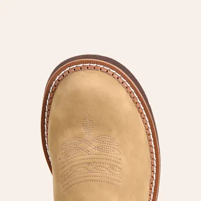 Justin Women's Honey & Denim Round Toe Cowboy Boots 7 Justin Women's Honey & Denim Round Toe Cowboy Boots
