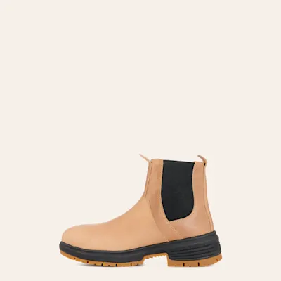 Timberland PRO Women's Birchline Tan Round Composite Toe Chelsea Work Boot
