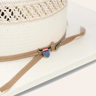 Resistol 10X Wildfire Two Tone Vented Straw Cowboy Hat