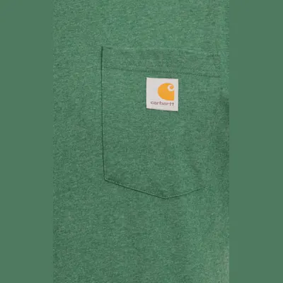 Carhartt Men's Deep Forest Green Loose Fit Short Sleeve Pocket Work T-Shirt 3 Carhartt Men's Deep Forest Green Loose Fit Short Sleeve Pocket Work T-Shirt