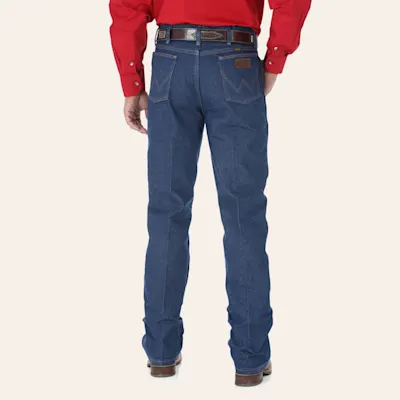 Wrangler Cowboy Cut Boot Cut Original Fit Jeans - Extended Waist
