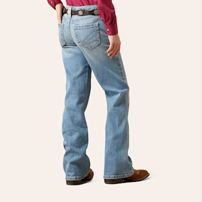 Ariat Girl's Aisha Naomi Wash Bootcut Jeans