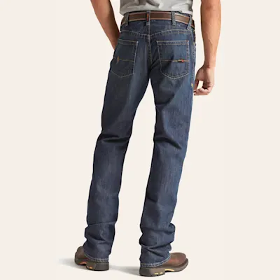 Ariat Men's M4 Low Rise Basic Boot Cut FR Work Jeans