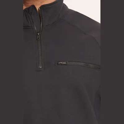 Ariat Men's FR Black 1/4 Zip Pullover - Big & Tall