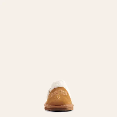 Ariat Women's Jackie Chestnut Suede Slippers