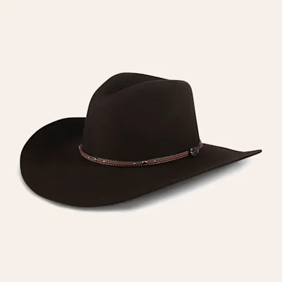 Cavender's Hat Collection 3X Tracker Brown Premium Wool Cowboy Hat