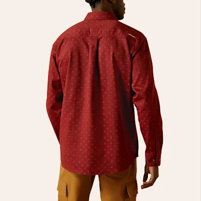Ariat Men's Rust Connery FR Long Sleeve Work Shirt