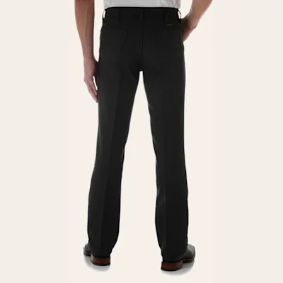 Wrangler Wrancher Men's Heather Black Dress Pants