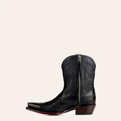Ariat Women's Obsidian Cate Snip Toe Shorty Cowboy Boots
