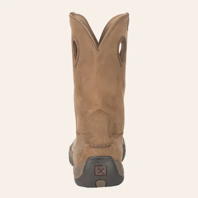 Twisted X Men's Distressed Saddle Tan Hiker Waterproof Round Toe Boots