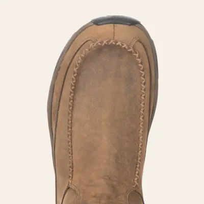 Twisted X Men's Distressed Saddle Tan Hiker Waterproof Round Toe Boots
