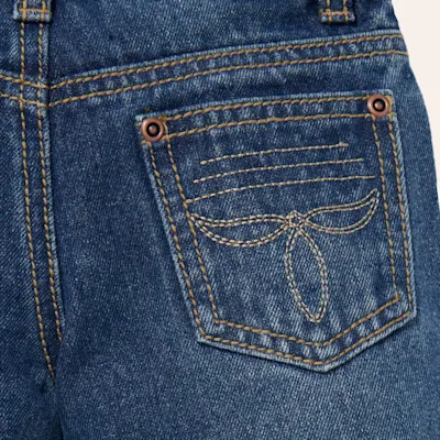 Cowboy Hardware Toddler Boy's Medium Wash Boot Stitched Bootcut Jeans