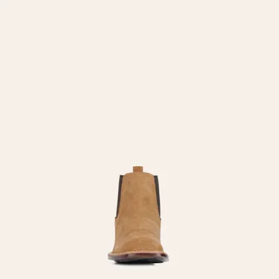 Ariat Men's Booker Ultra Dijon Roughout Bantamweight Wide Square Toe Chelsea Boots