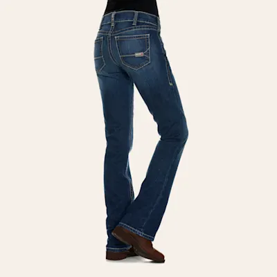 Ariat Women's DuraStretch Basic Boot Cut FR Work Jeans