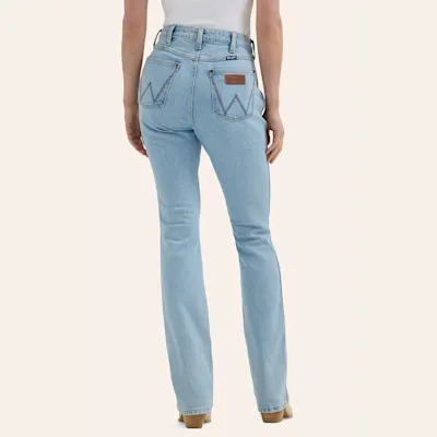 Wrangler Retro Women's Bailey Light Wash Boot Cut Jeans