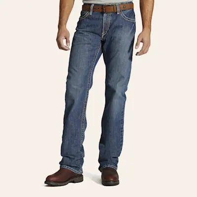 Ariat Men's M4 Clay Low Rise Boot Cut FR Work Jeans