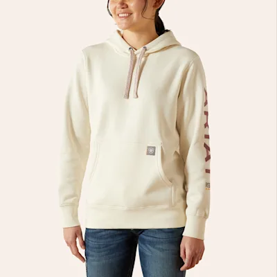 Ariat Women's Rebar Vanilla Ice & Orchid Haze Sweatshirt