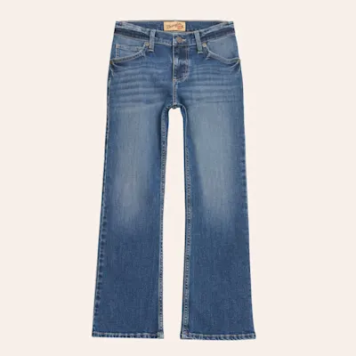 Wrangler 20X Boys' Sorrel Medium Wash Slim Fit Stretch Vintage Boot Cut Jean (1-7)