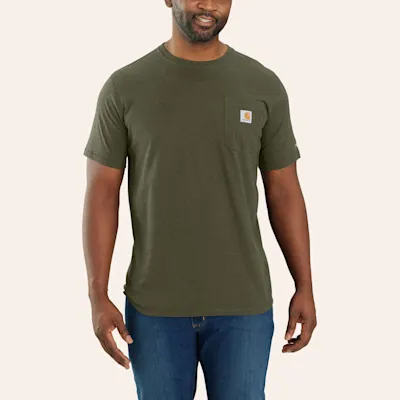 Carhartt Men's Force Basil Work Pocket T-Shirt