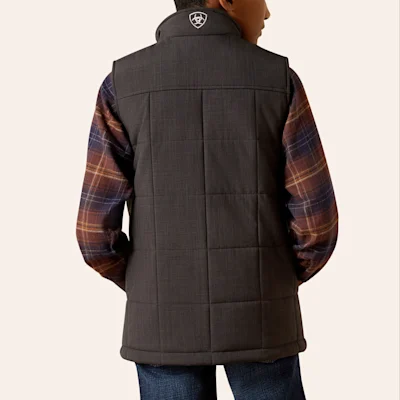Ariat Boys' Crius Phantom Heather Insulated Vest