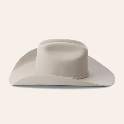 Twister Kids' Silver Belly Cattleman's Crown Wool Cowboy Hat