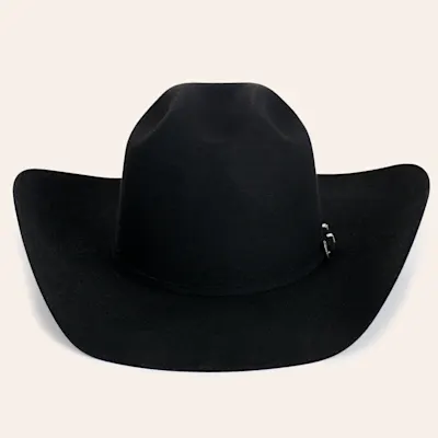 Cavender's Cowboy Collection Black 6X Felt Cowboy Hat