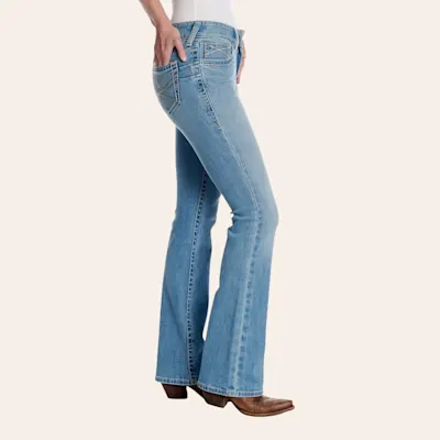 Ariat R.E.A.L. Women's Alina Petaluma Light Wash Bootcut Jeans - Plus Sizes 2 Ariat R.E.A.L. Women's Alina Petaluma Light Wash Bootcut Jeans - Plus Sizes