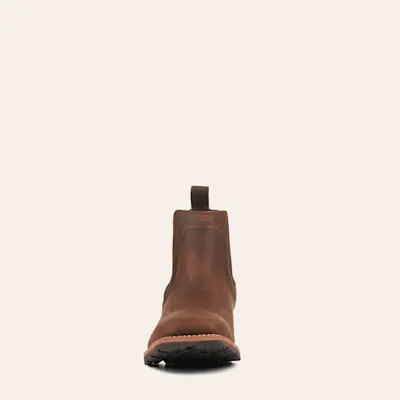 Ariat Men's Hybrid Low Boy Brown Wide Square Toe Chelsea Boots