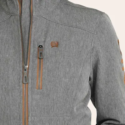 Cinch Women's Charcoal Softshell Bonded Jacket