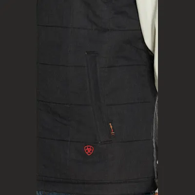 Ariat Men's Black FR 15OZ CAT3 Insulated Work Vest