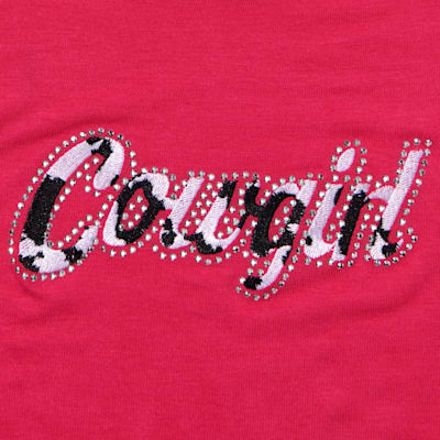Cowgirl Hardware Pink Berry Cowgirl Fringed Top