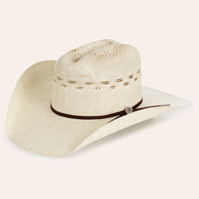Justin Boyd Natural Vented Straw Cowboy Hat