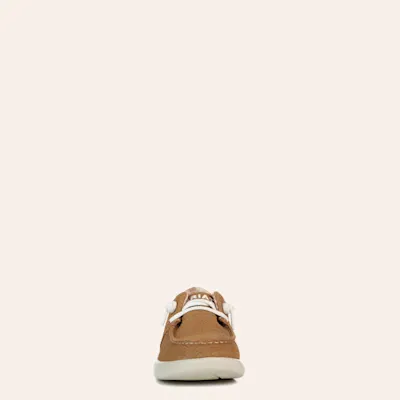 Ariat Women’s Hilo Tan Woven Emboss Moc Toe Casual Shoes
