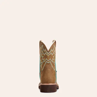 Justin Women's Sunny Chocolate Gypsy Wide Square Toe Cowboy Boots 4 Justin Women's Sunny Chocolate Gypsy Wide Square Toe Cowboy Boots