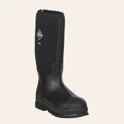 Muck Chore Classic Men's Black Waterproof Hi Round Toe Work Boot