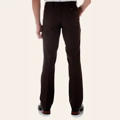 Wrangler Wrancher Men's Brown Dress Pants