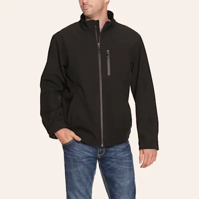 Rafter C Men's Black Bonded Jacket