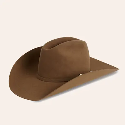 Resistol Driftwood 6X Midnight Cattleman Felt Cowboy Hat