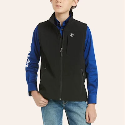 Ariat Youth Vernon Black Bonded Vest