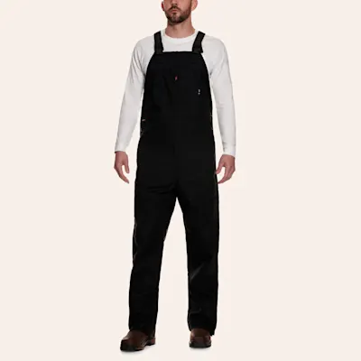 Ariat Men's Black Fire Resistant Bib Overall