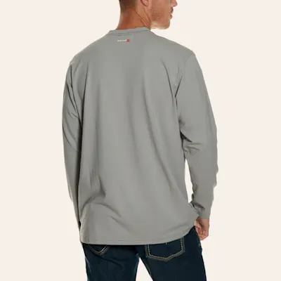 Ariat Men's Base Layer Silver Fox Long Sleeve FR T-Shirt