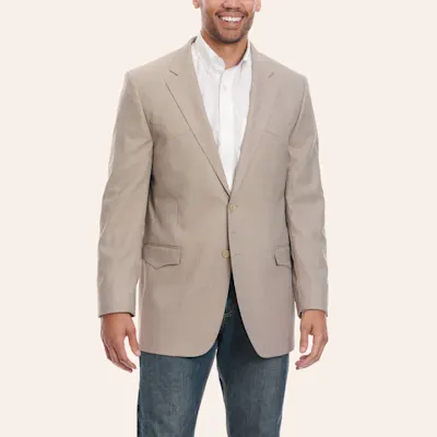 Red Sky Men's Coffee Two Button Western Sport Coat