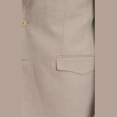 Red Sky Men's Coffee Two Button Western Sport Coat