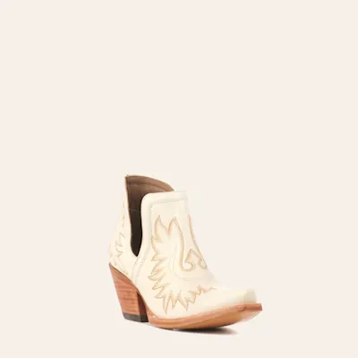 Ariat Women's Dixon Blanco Snip Toe Cowboy Booties