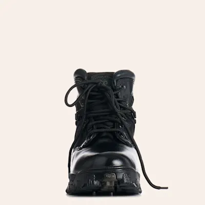 Rocky Women's Alpha Force Black Round Toe Work Boots