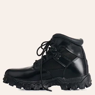 Rocky Women's Alpha Force Black Round Toe Work Boots