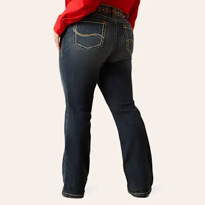 Ariat Women's Lilla Dark Wash Bootcut Jeans - Plus Sizes