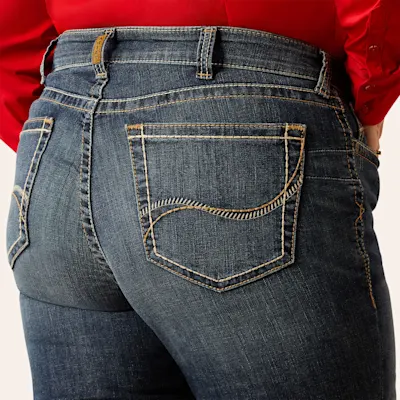 Ariat Women's Lilla Dark Wash Bootcut Jeans - Plus Sizes