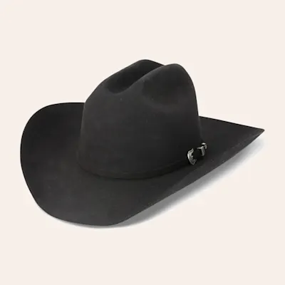Resistol 5X The Challenger Black Felt Cowboy Hat